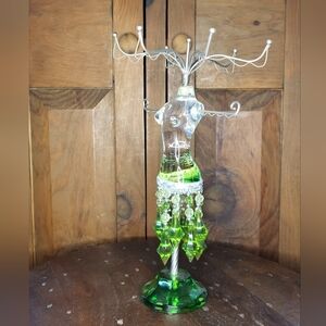 Green Jewelry Holder